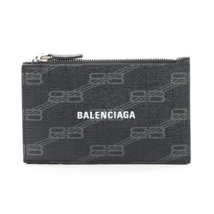 Balenciaga Coin Case Cash Black Others Bbmonogram Coin Card Holder